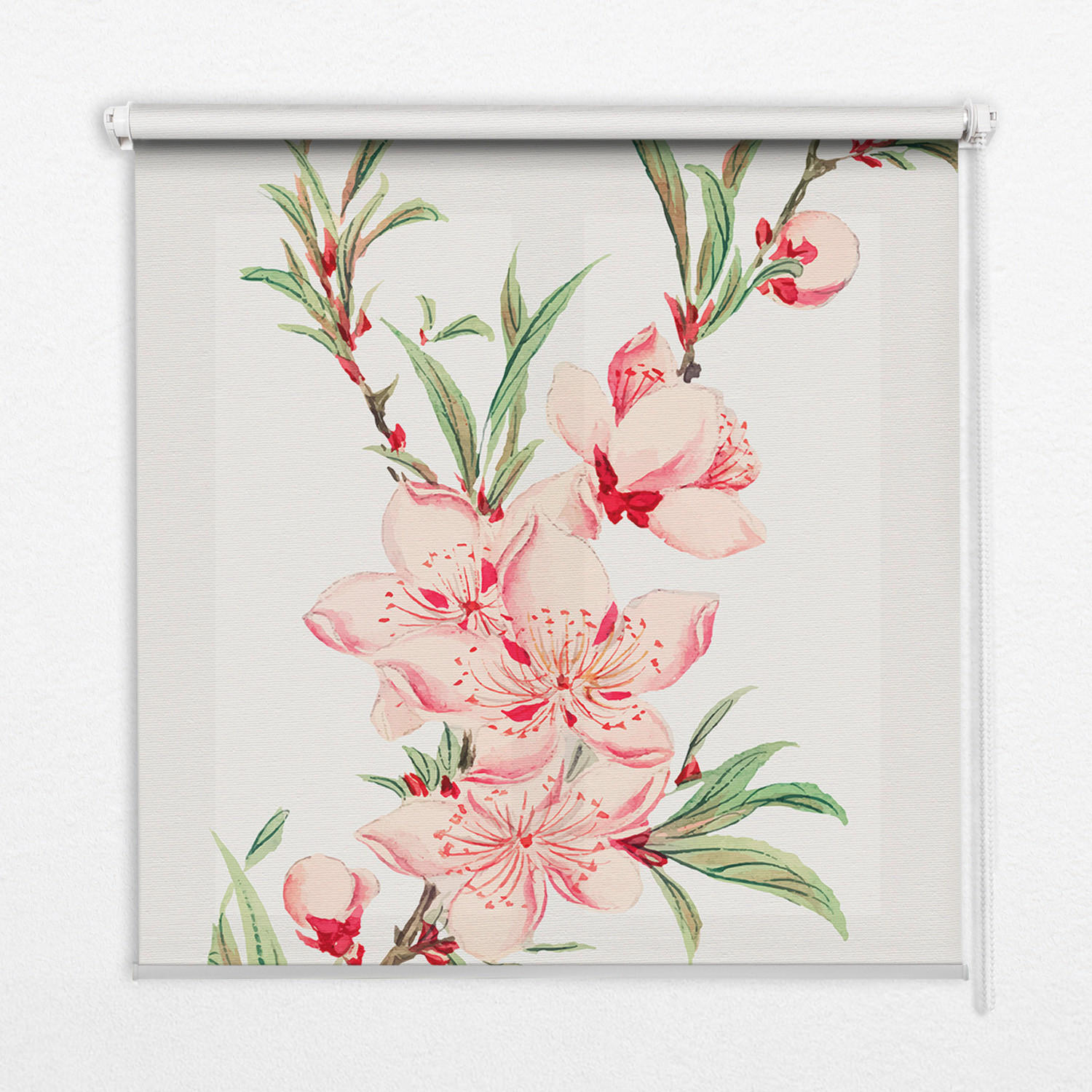 TULUP VNITŘNÍ roleta - okenní roleta - roleta - 70x140 cm - Růžový květ