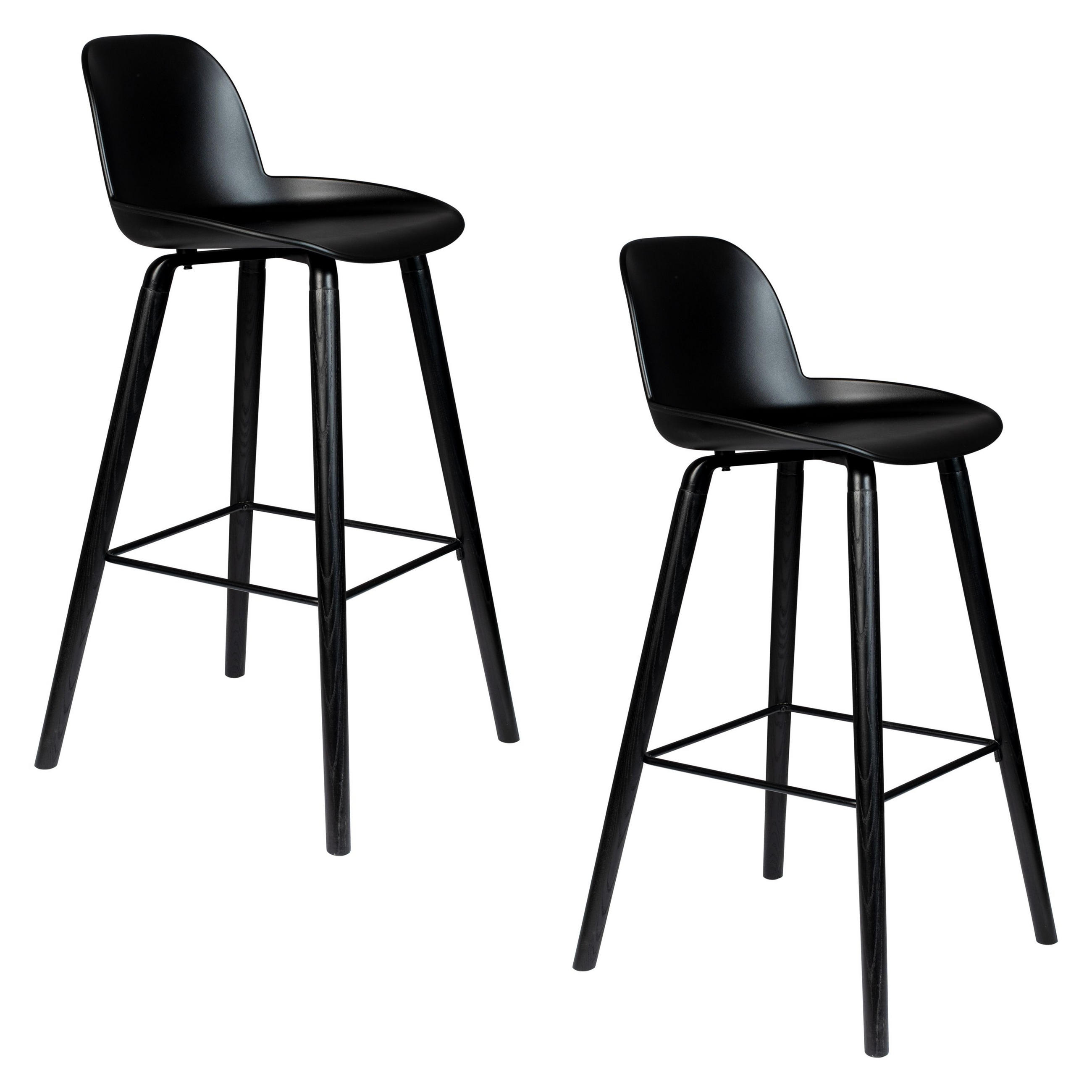 Zuiver Barhocker Schwarz 47x98.5x47.5 cm