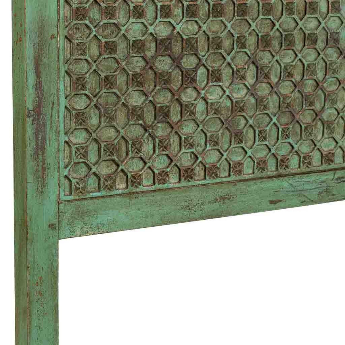 KOPFTEIL aus holz 160x3x120cm - Grün, Holz (160/120/3cm) - Wanderlust