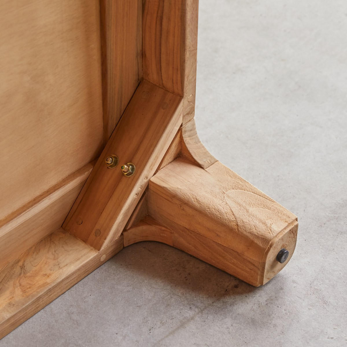 COUCHTISCH Ruth Natur aus Teak - Naturfarben, Holz (80/80/30cm) - Tikamoon