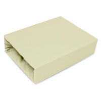 SPANNBETTLAKEN 60/120 cm, Jersey Elastisch 100 % Baumwolle Creme - Creme, Textil (60/120cm) - Best For Home