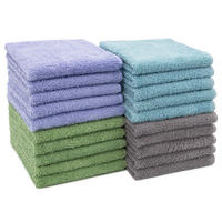 REINIGUNGSTÜCHER, 20er-Set, 30x30 cm, 80% Polyester, 20% Polyamid, farblich sortiert - Multicolor, Textil (30/30cm) - Zollner