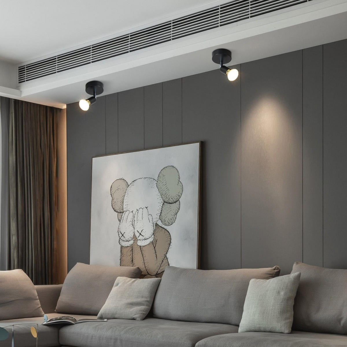 STRAHLER Max 8/8/11 cm - Schwarz, Metall (8/8/11cm) - Nettlife