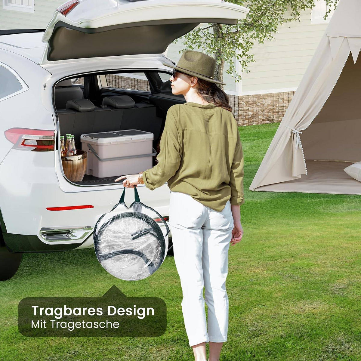 GEWÄCHSHAUS,POP-UP Mini-Gewächshaus - Transparent, Kunststoff (70/80/70cm) - Woltu