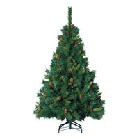WEIHNACHTSBAUM Zapfen 180 cm - Grün, Kunststoff (107/180cm) - Fééric Lights and Christmas