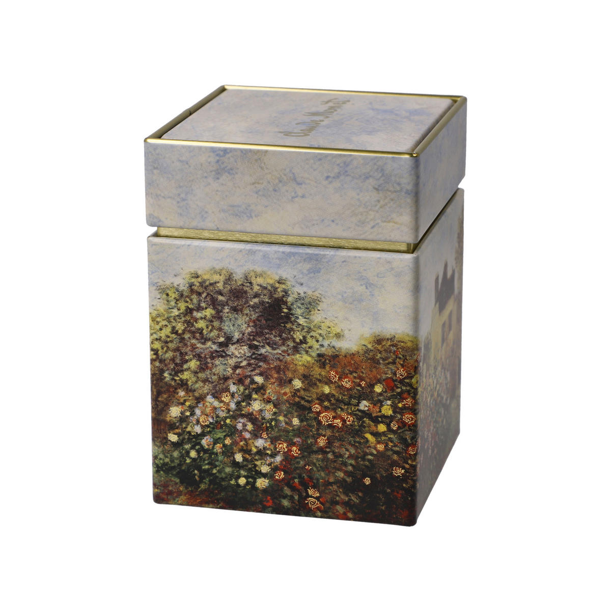 TEEDOSE Claude Monet Das Künstlerhaus, Metall, Bunt, 600 ml - Multicolor, Metall (7.5/11/7.5cm) - Goebel