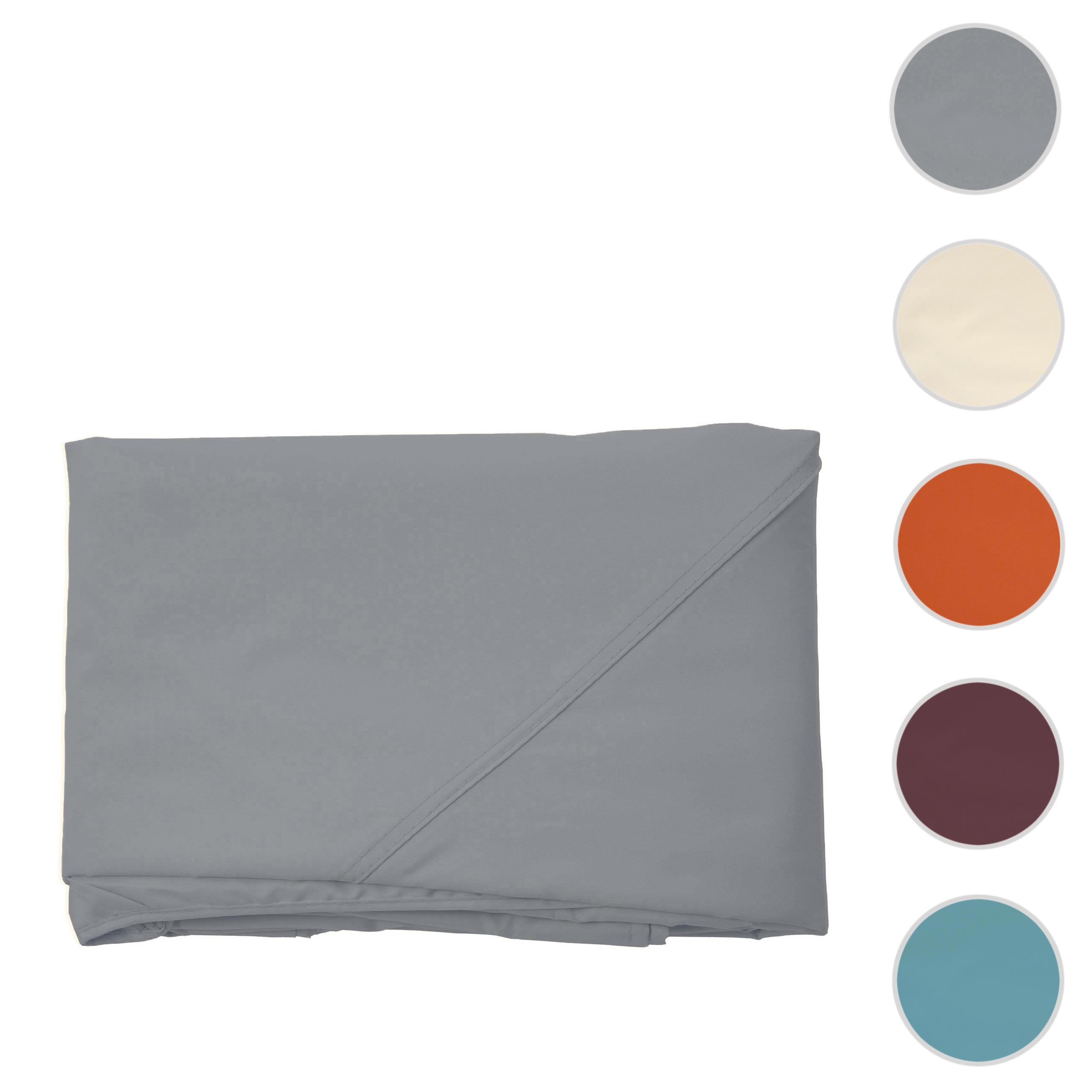 ERSATZBEZUG DACH FÜR PERGOLA CALPE Hellgrau - Hellgrau, Textil (380/1/380cm) - MCW