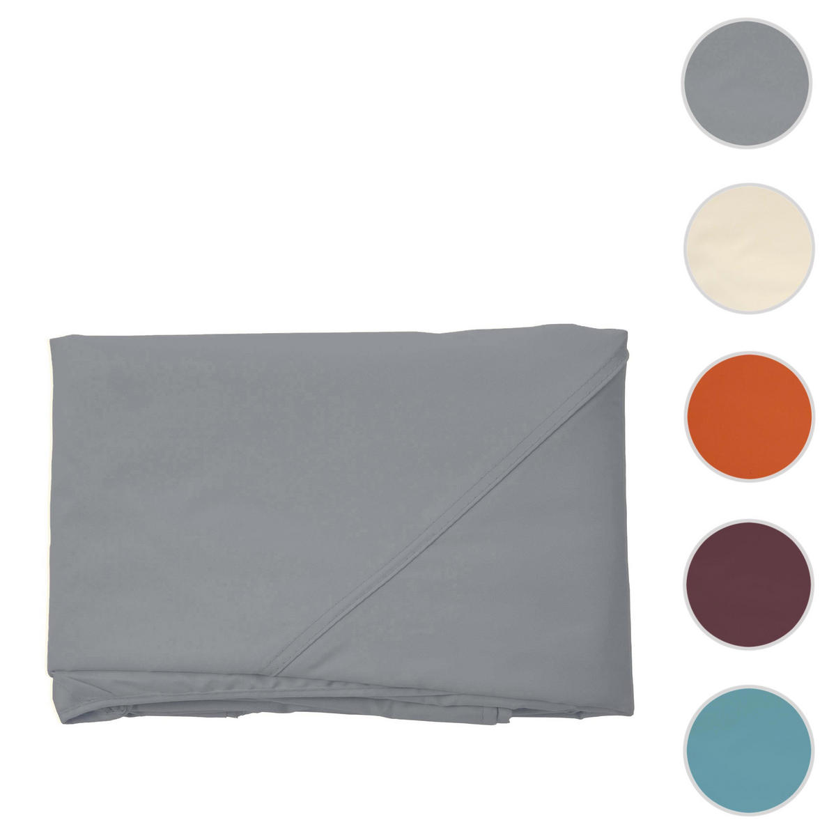 ERSATZBEZUG DACH FÜR PERGOLA CALPE Hellgrau - Hellgrau, Textil (380/1/380cm) - MCW