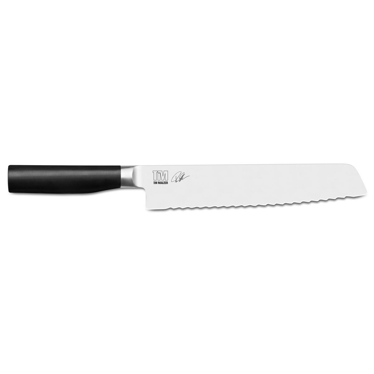 EINSTEIGERSET Tim Mälzer Kamagata, 6 Messer + Tasche, Edelstahl, POM, 7-tlg. - Silberfarben, Metall - Kai Messer