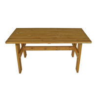 GARTENTISCH Drieburg 72x150cm aus Kiefer massiv - Braun, Holz (72/150/74cm) - TPFGarden