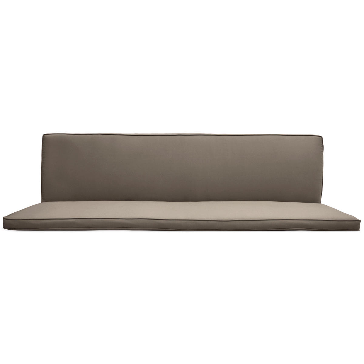 AUFLAGE für Hollywoodschaukel Loft HS 180x50cm Taupe - Taupe, Textil (100/180cm) - Beautissu 