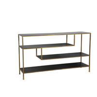 KONSOLENTISCH Ylaya Gold 140/35/80 cm - Goldfarben, Metall (35/80/140cm) - Light & Living
