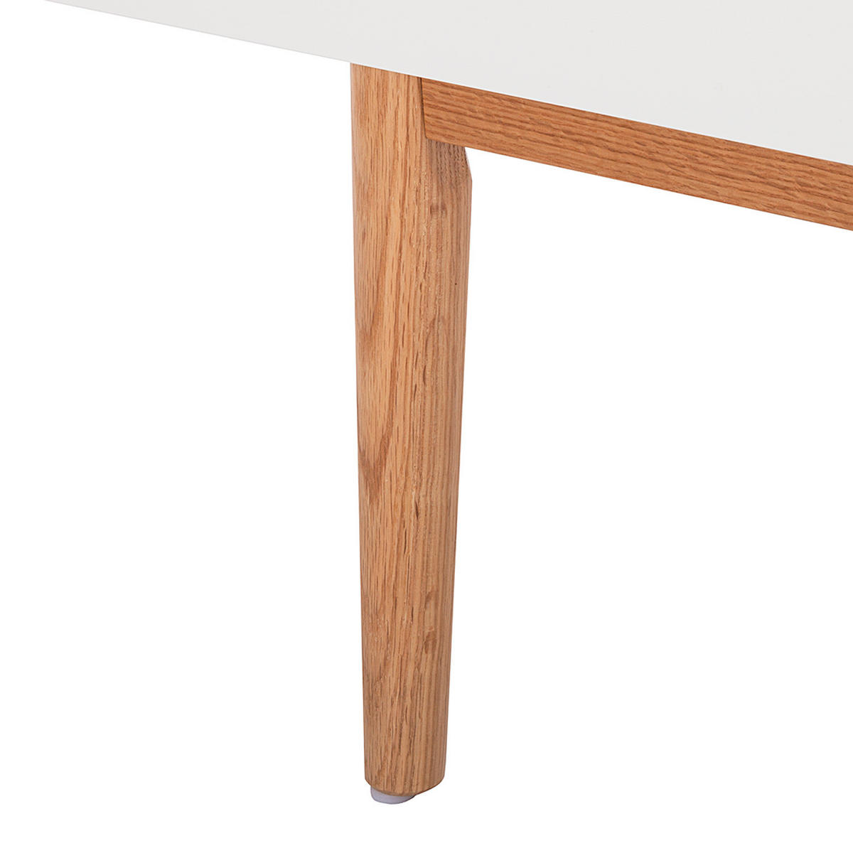 SIDEBOARD - Breite 150 cm - Eichefarben/Weiß, Eichenholz/Holz (150/72/40cm) - home24