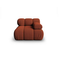 MODUL rechts Bellis aus 3D-Stoff ziegelrot - Orange, Textil (94/70/94cm) - Micadoni