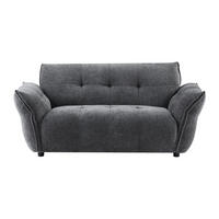 SOFA - 2 Personen - stoff - anthrazitgrau Napizo - Anthrazit, Holz/Textil (170/79/89cm) - Vente-Unique
