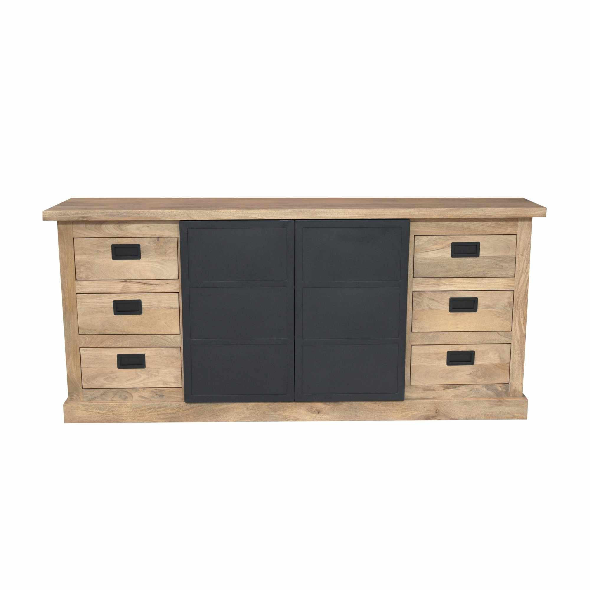 SIDEBOARD Noa Braun 45/200/90 cm - Braun, Holz (200/90/45cm) - Starfurn