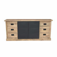 SIDEBOARD Noa Braun 45/200/90 cm - Braun, Holz (200/90/45cm) - Starfurn