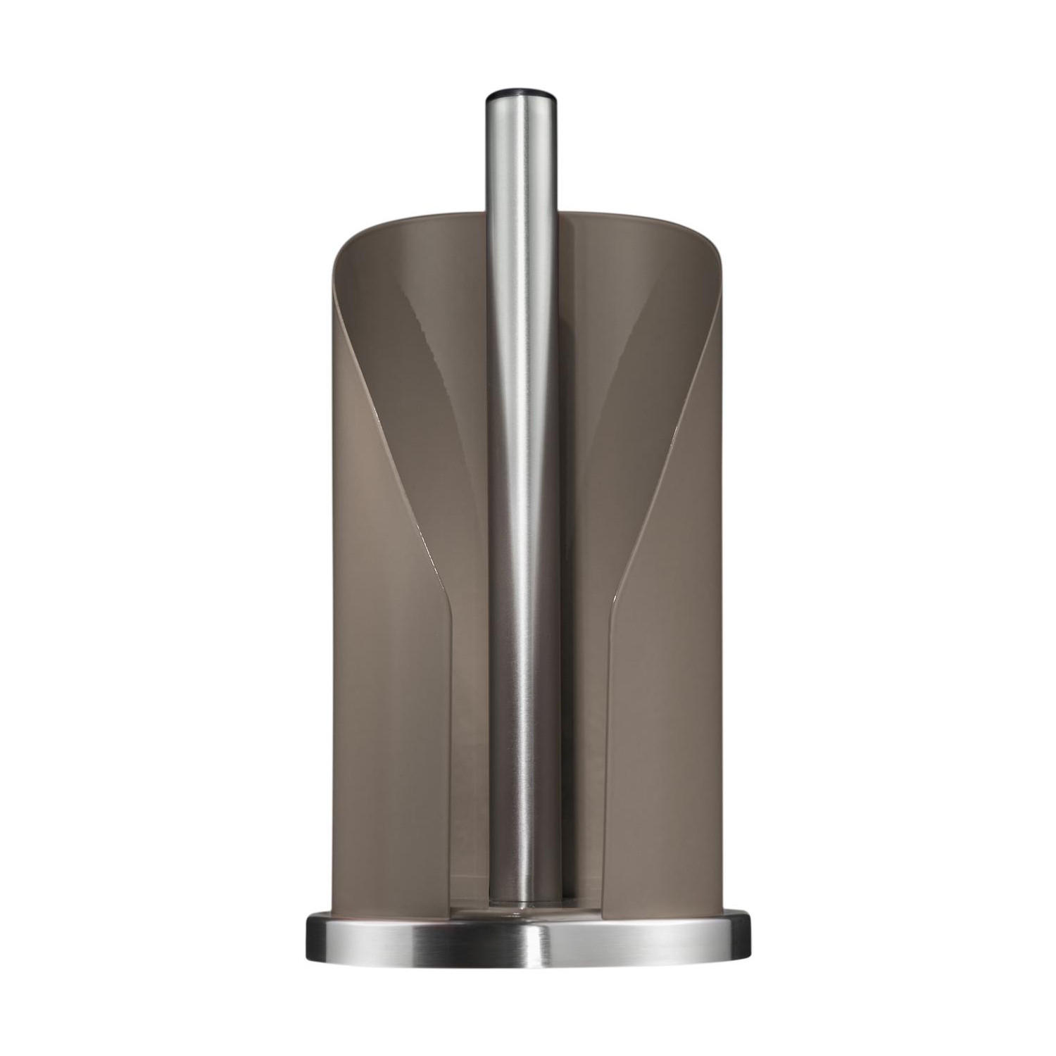 PAPIERROLLENHALTER - Warm Grey - Graubraun, Metall (15.5/30/15.5cm) - Wesco