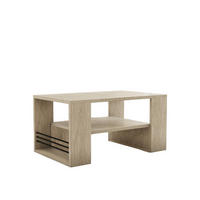 COUCHTISCH Iris Travertin - Beige, Holz (50/80/40cm) - Habitat Garten
