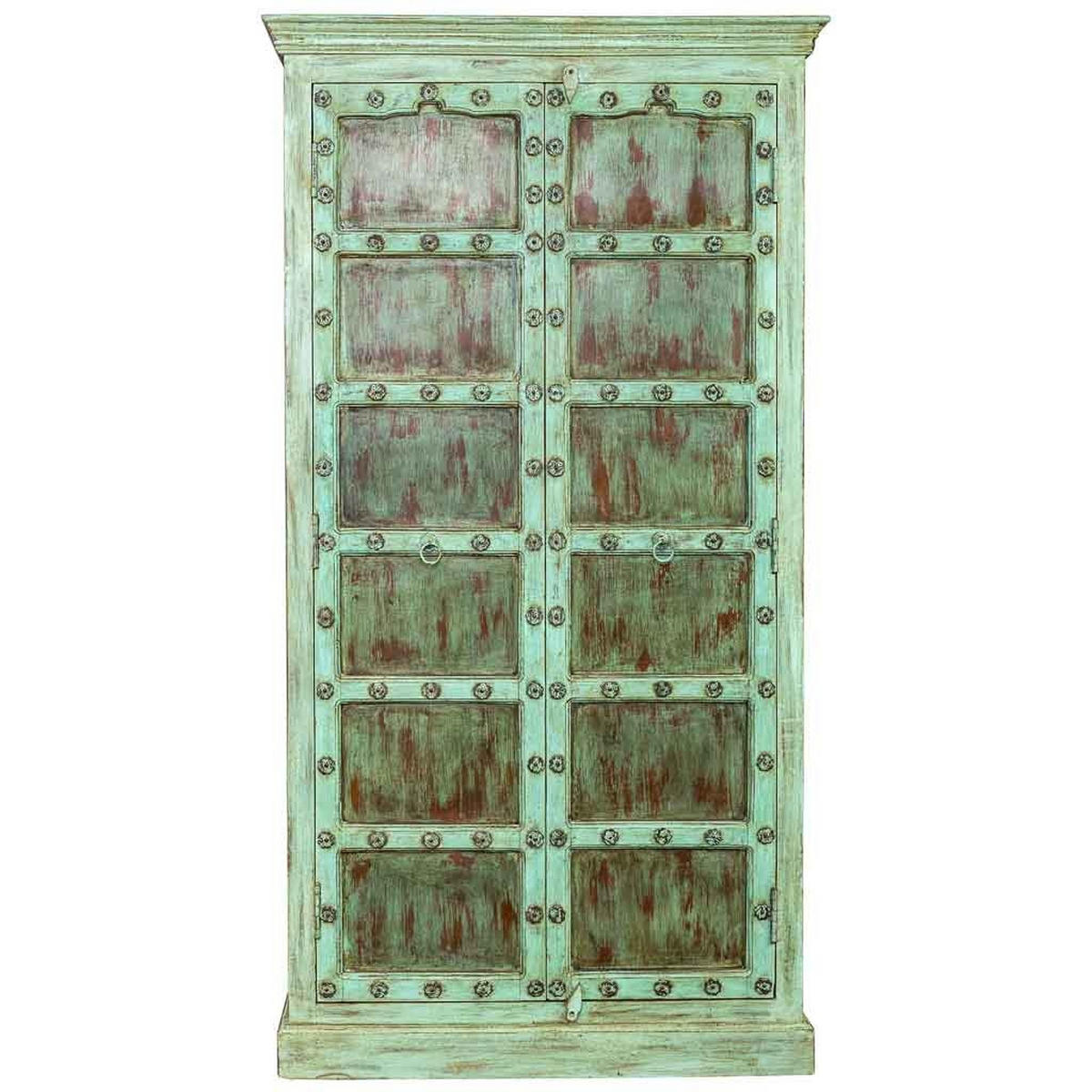 SCHRANK aus Holz 105x42x199 cm - Multicolor, Holz (105/199/42cm) - Wanderlust