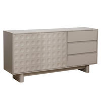 SIDEBOARD, Beigefarbe - Beige, Holz (40/78/160cm) - Oviala