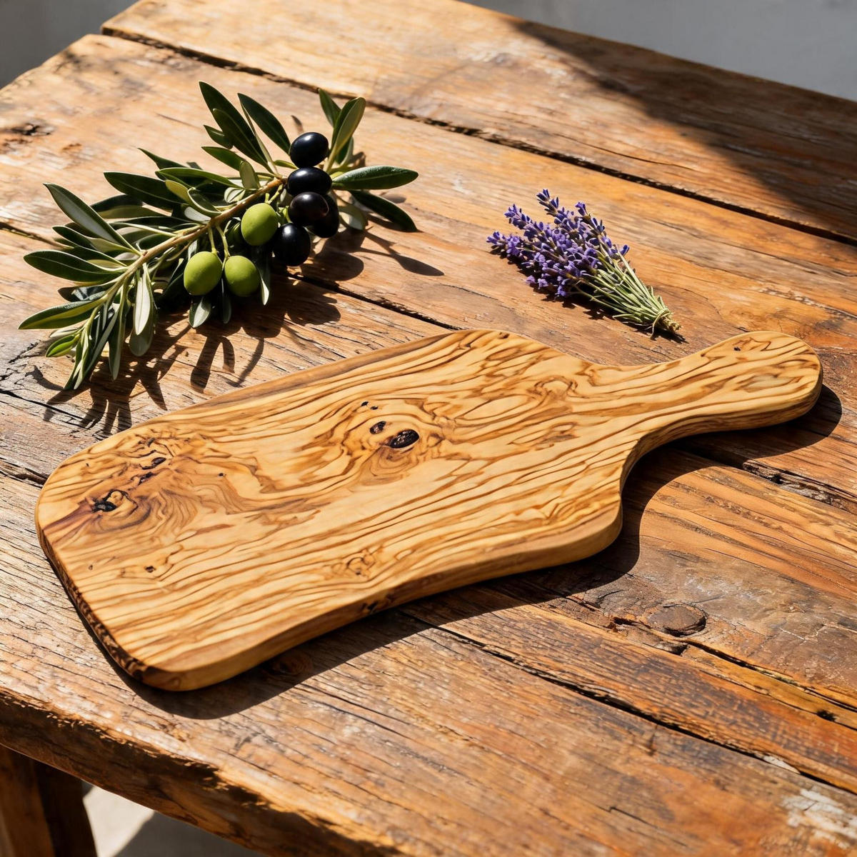 SCHNEIDE-UND SERVIERBRETT Pisa - Braun, Holz (16.5/39cm) - Mulex