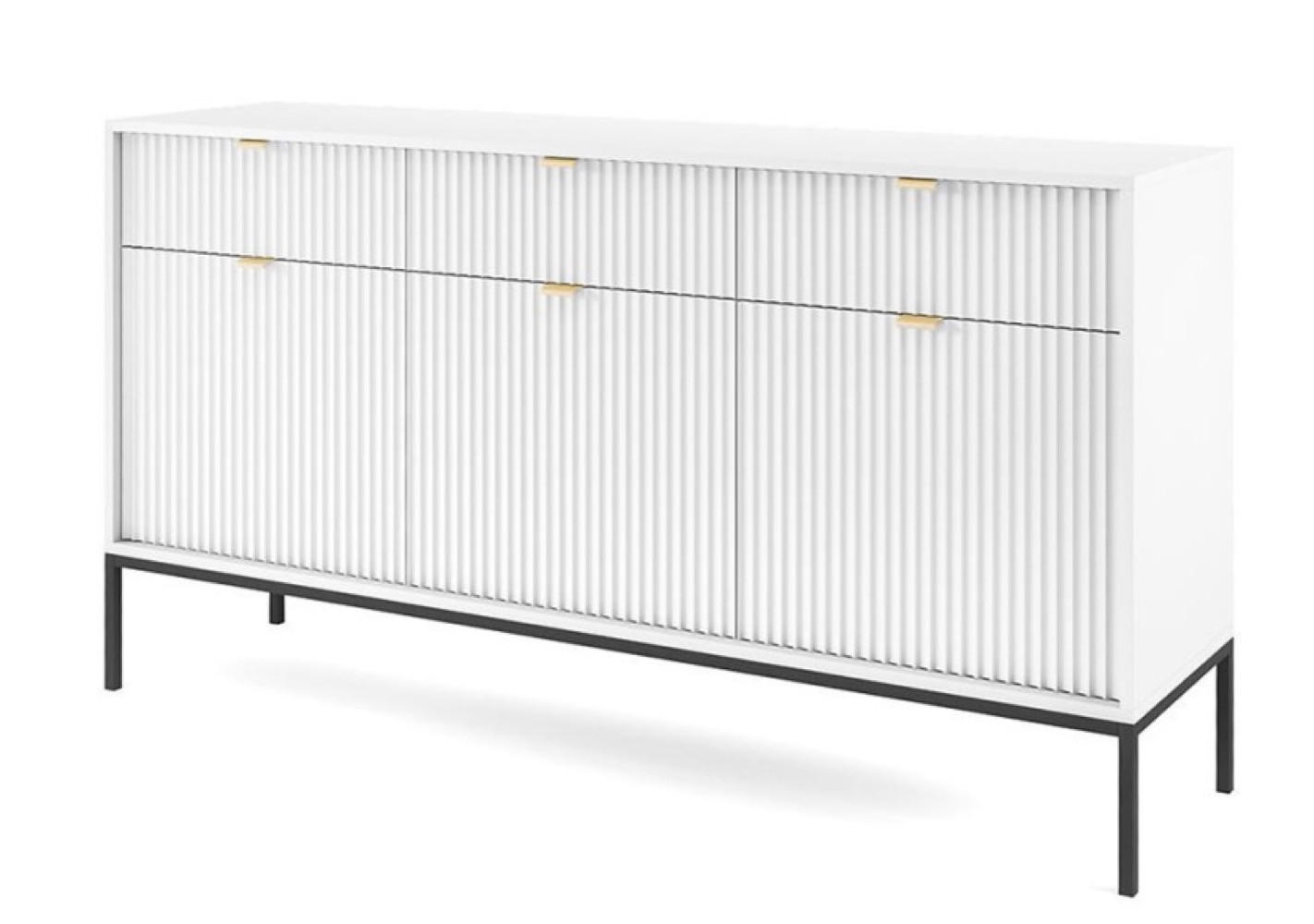 Sepro Meble Sideboard Weiß 154x83x39 cm