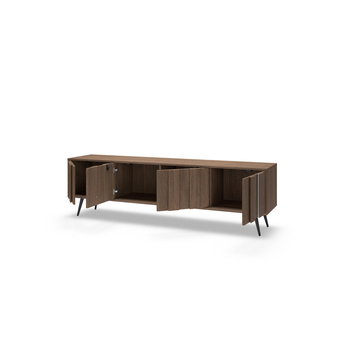TV-SCHRANK: Dunin-Eiche, 183,3 x 53,6 x 40 cm - Eichefarben, Holzwerkstoff (183.3/53.6/40cm) - 3XE LIVING