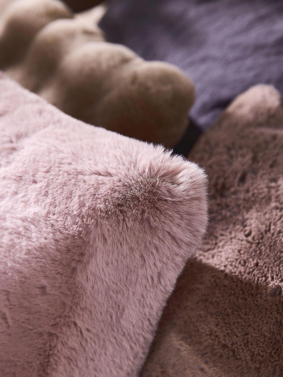 KISSENBEZUG Dave Rosa 45x45 cm - Rosa, Textil (45/45cm) - benuta Nest