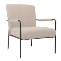LOUNGESESSEL KYLE - Beige, Textil (70/80/75cm) - SVITA
