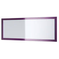 SPIEGEL Lima Brombeer Hochglanz - Brombeere, Holzwerkstoff (139/55/2cm) - Vladon