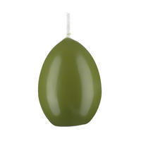 EIKERZEN Scottish Green, 60 x Ø 45 mm, 6 Stück - Grün, Paraffin (4.5/6/6cm) - Kopschitz Kerzen