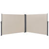 SEITENMARKISE Alcazaba - Sandfarben, Textil (300/160cm) - pro.tec