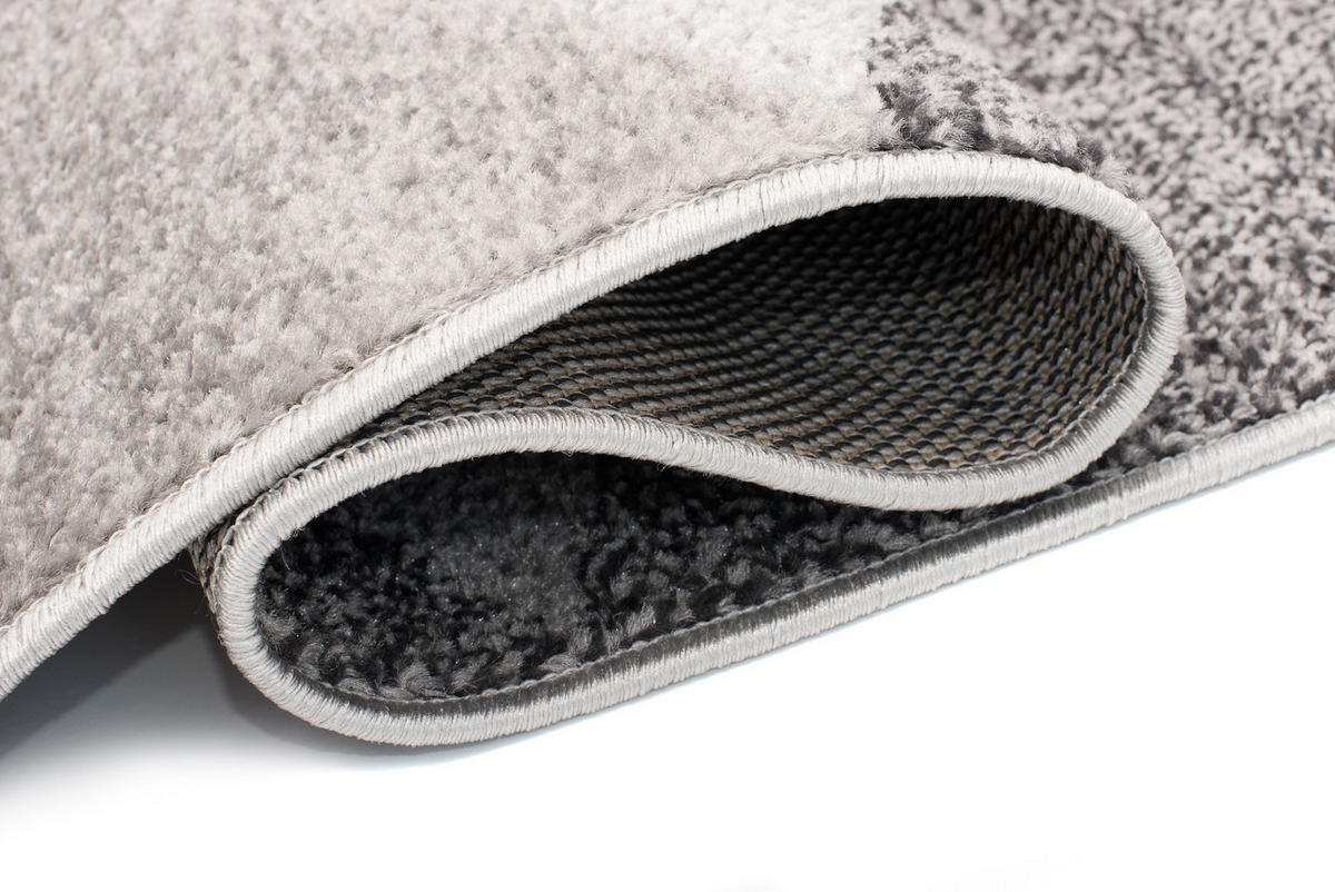 TEPPICH LAZUR Gelb 80/150 cm - Hellgelb/Grau, Kunststoff (80/150cm) - Tapiso