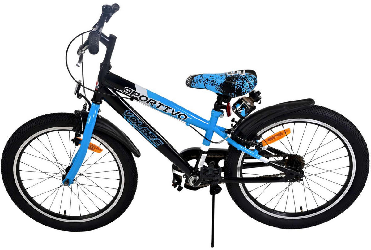 KINDERFAHRRAD Sportivo - Jungen - 20 Zoll - 2 Handbremsen - Blau - Blau, Metall (60cm) - TPFSports