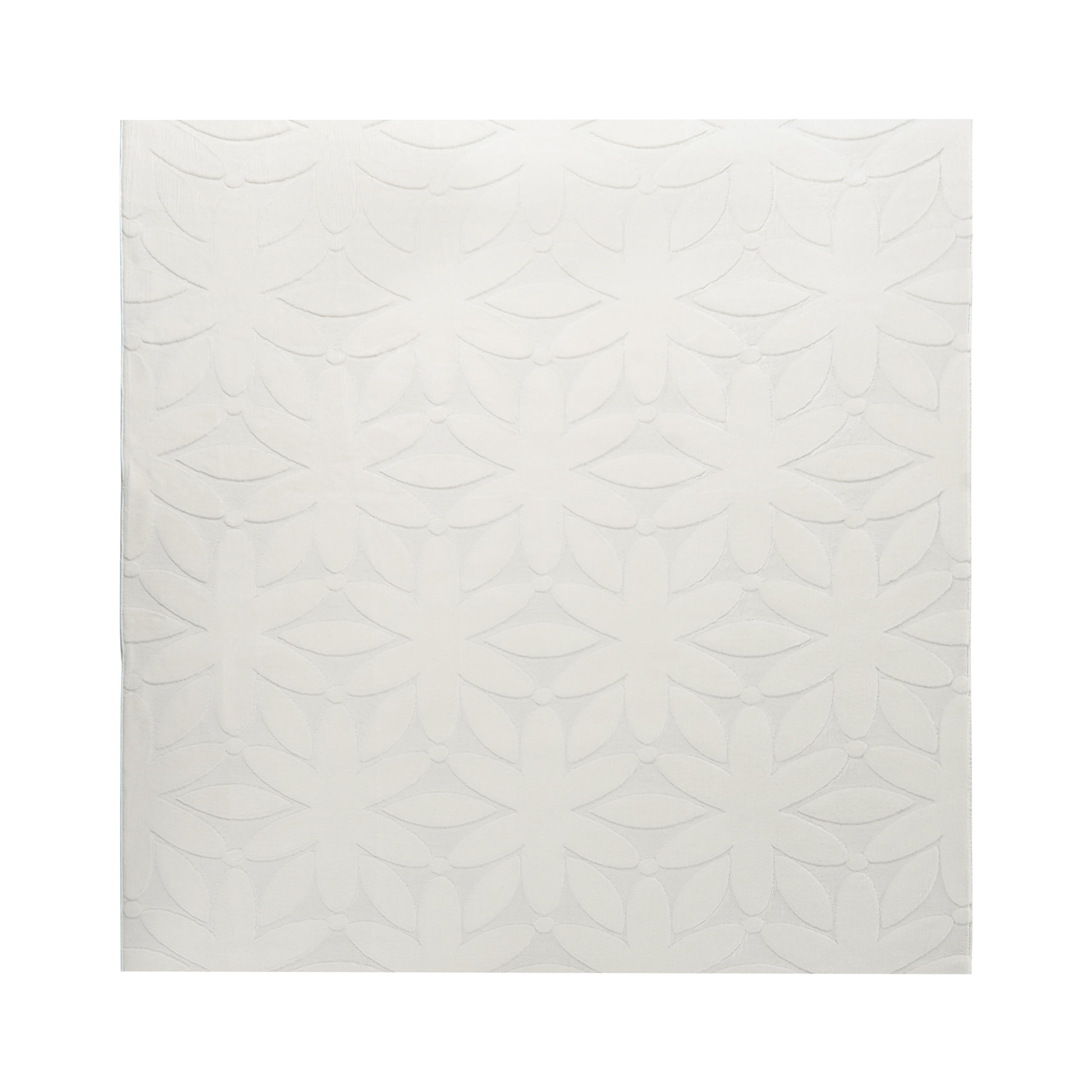 COVOR alb crem 160/160 cm Hood