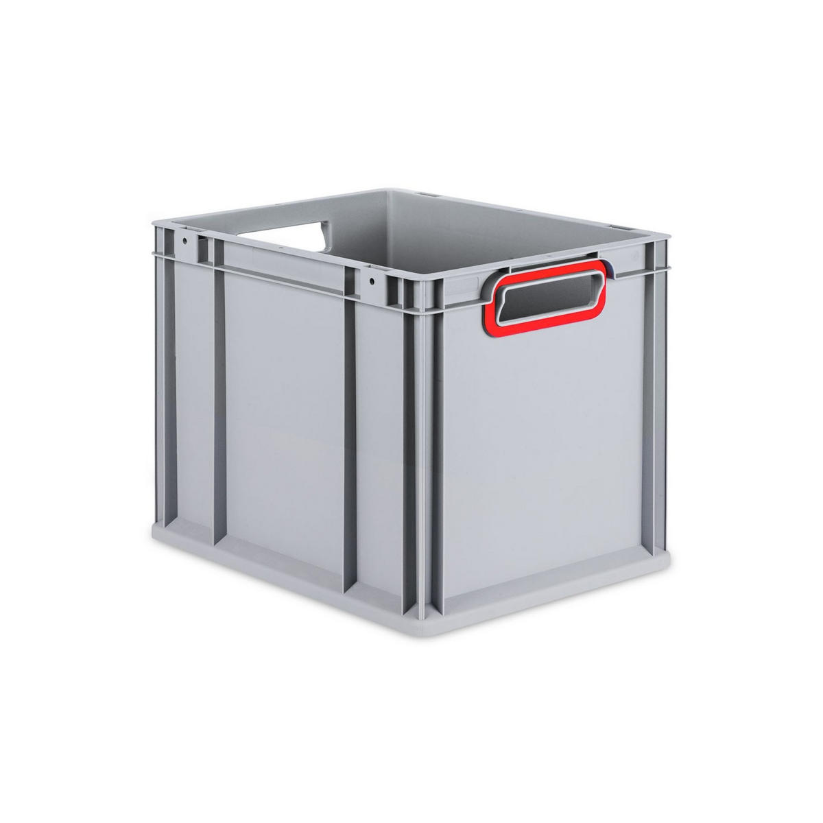 EUROBOX Nextgen Color 32x30x40cm 30 Liter Griffe Rot Offen - Rot, Kunststoff (30/32/40cm) - PROREGAL