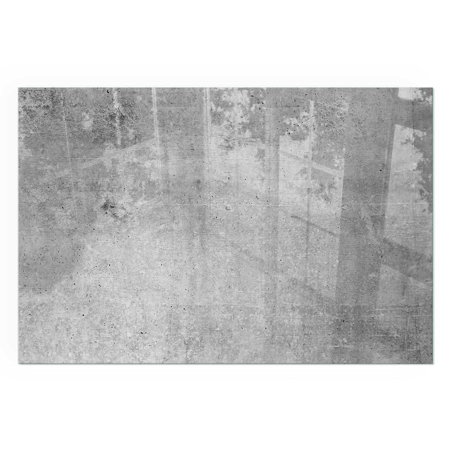 GLASPLATTE für Kamin 60x40 cm - Grau, Glas (60/40/0.4cm) - TULUP