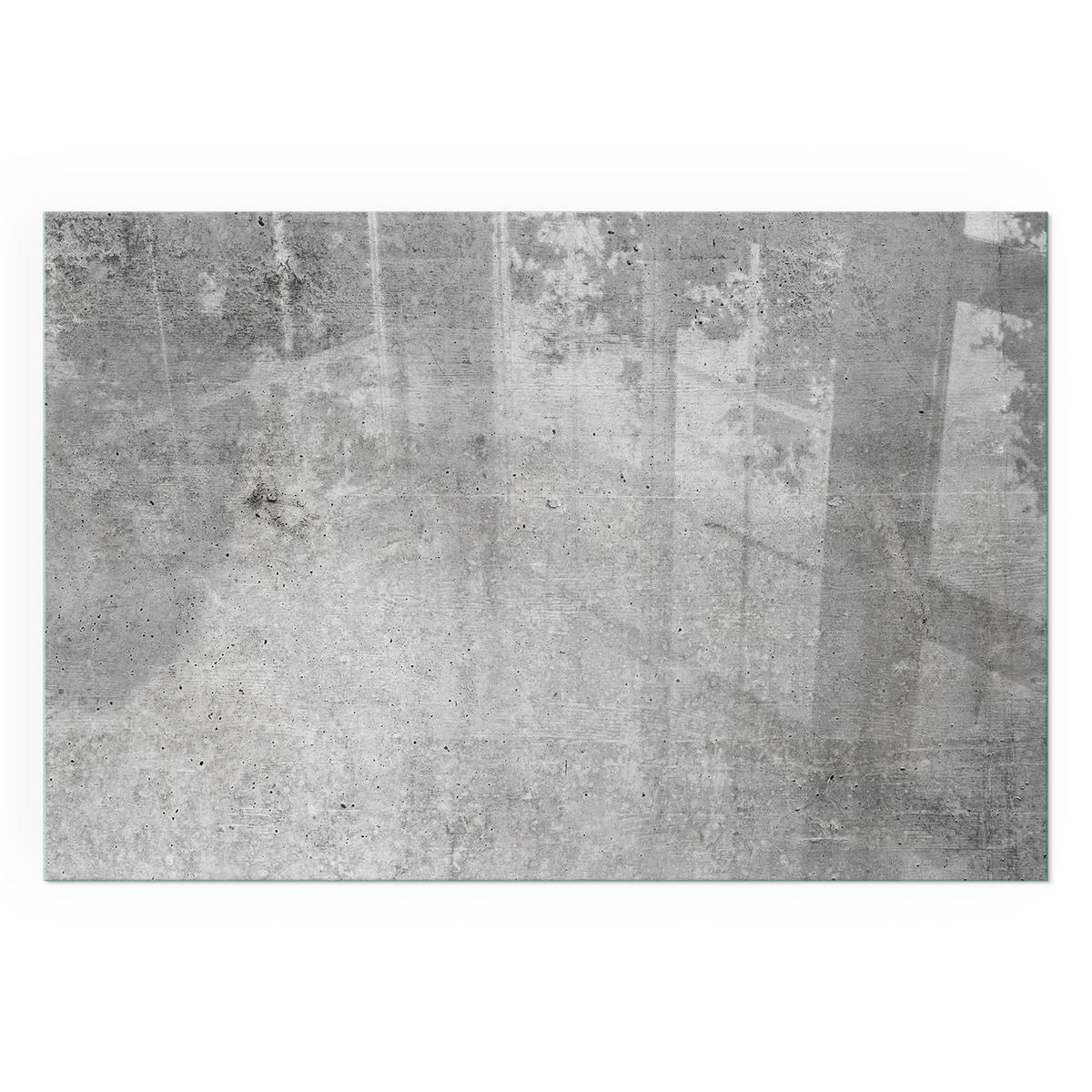 GLASPLATTE für Kamin 60x40 cm - Grau, Glas (60/40/0.4cm) - TULUP