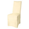 STUHLHUSSE Leona Stretch Bankett 95x45cm Creme - Beige, Textil (45/95cm) - Beautissu 