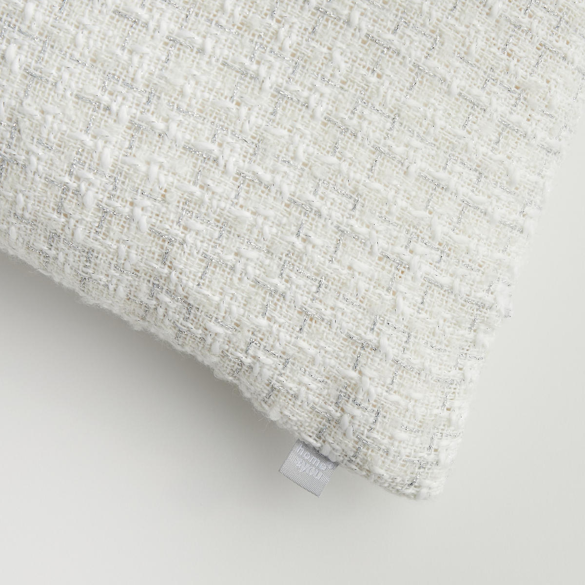 KISSENBEZUG Balin - Silberfarben, Textil (45/45cm) - home&you