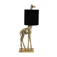 TISCHLAMPE Giraffe Bronze Ø28/68 cm - Bronzefarben, Kunststoff (28/20/68cm) - Light & Living