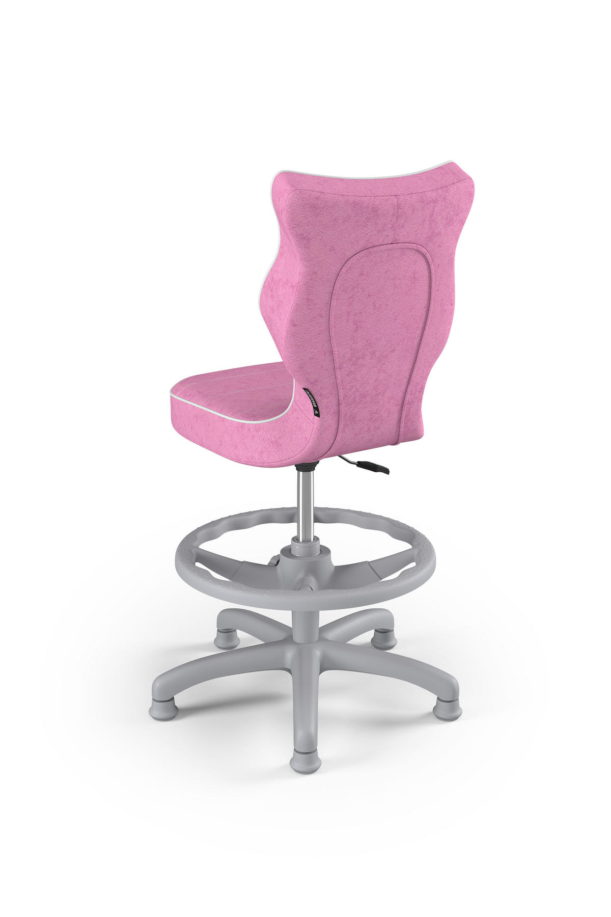KINDERSTUHL Petit mit Fußstütze - Rosa/Weiß, Textil (66/90/66cm) - RAUMHIRSCH FURNITURE
