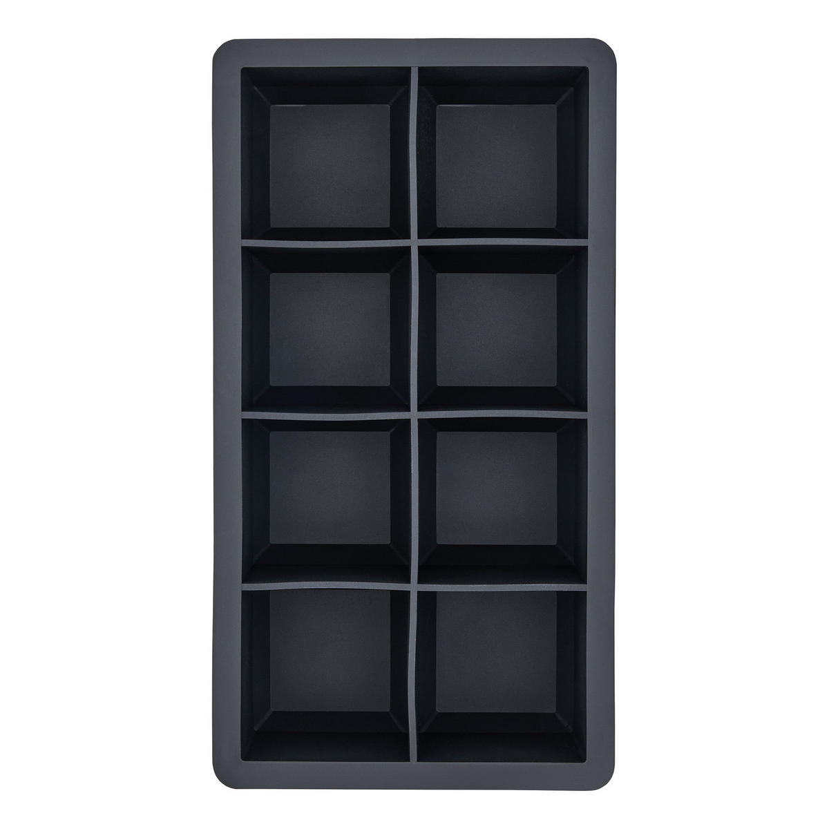 EISWÜRFELBEREITER Cool Down XXL - Schwarz, Kunststoff (12/5/22cm) - Butlers