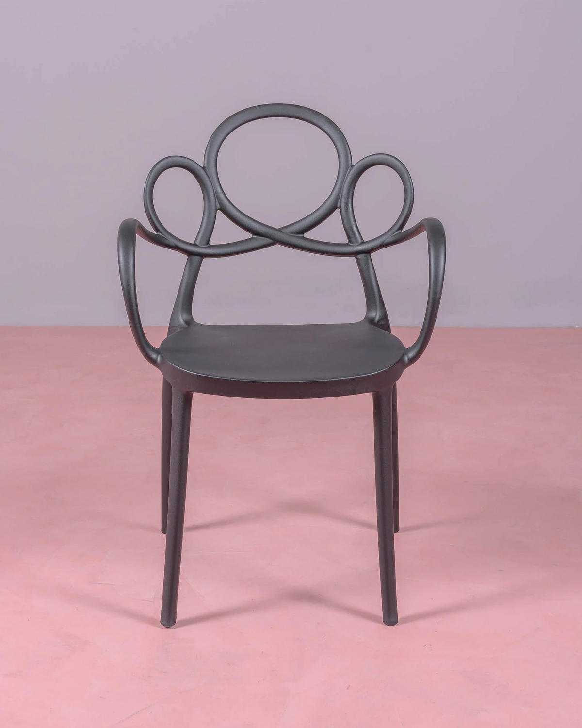 TISCHGRUPPE 5-teilig Kunststoff Schwarz - Schwarz, Kunststoff (72/76/72cm) - Nest Dream