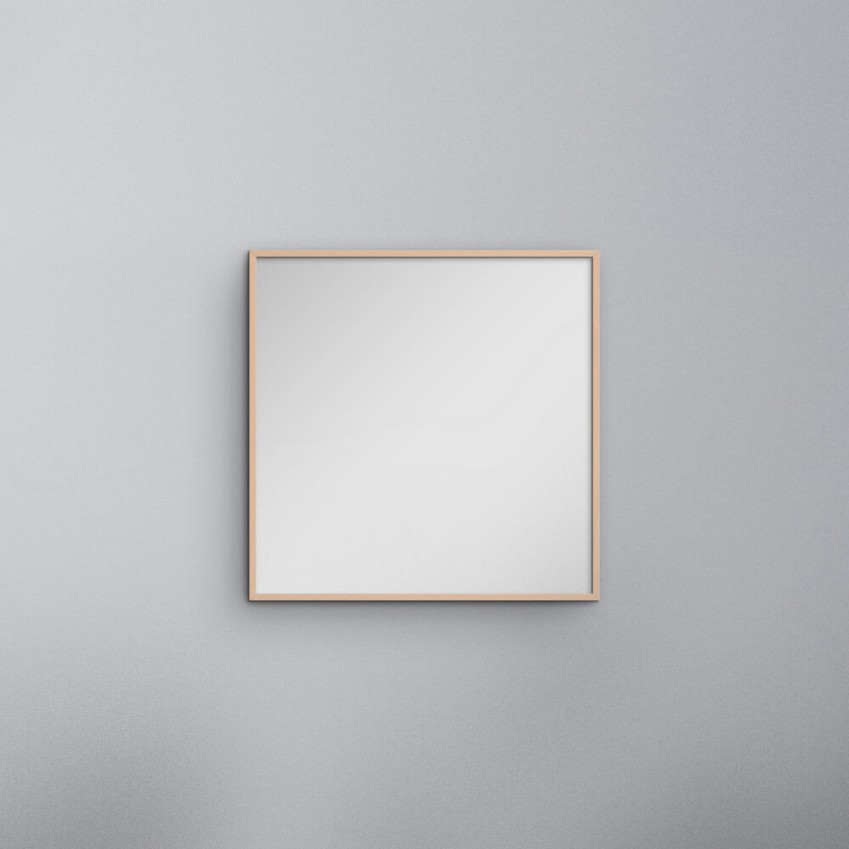 SPIEGEL - Rosafarbenes Holz - Rosa, Holz/Papier (50/50/2cm) - Poster&Frame