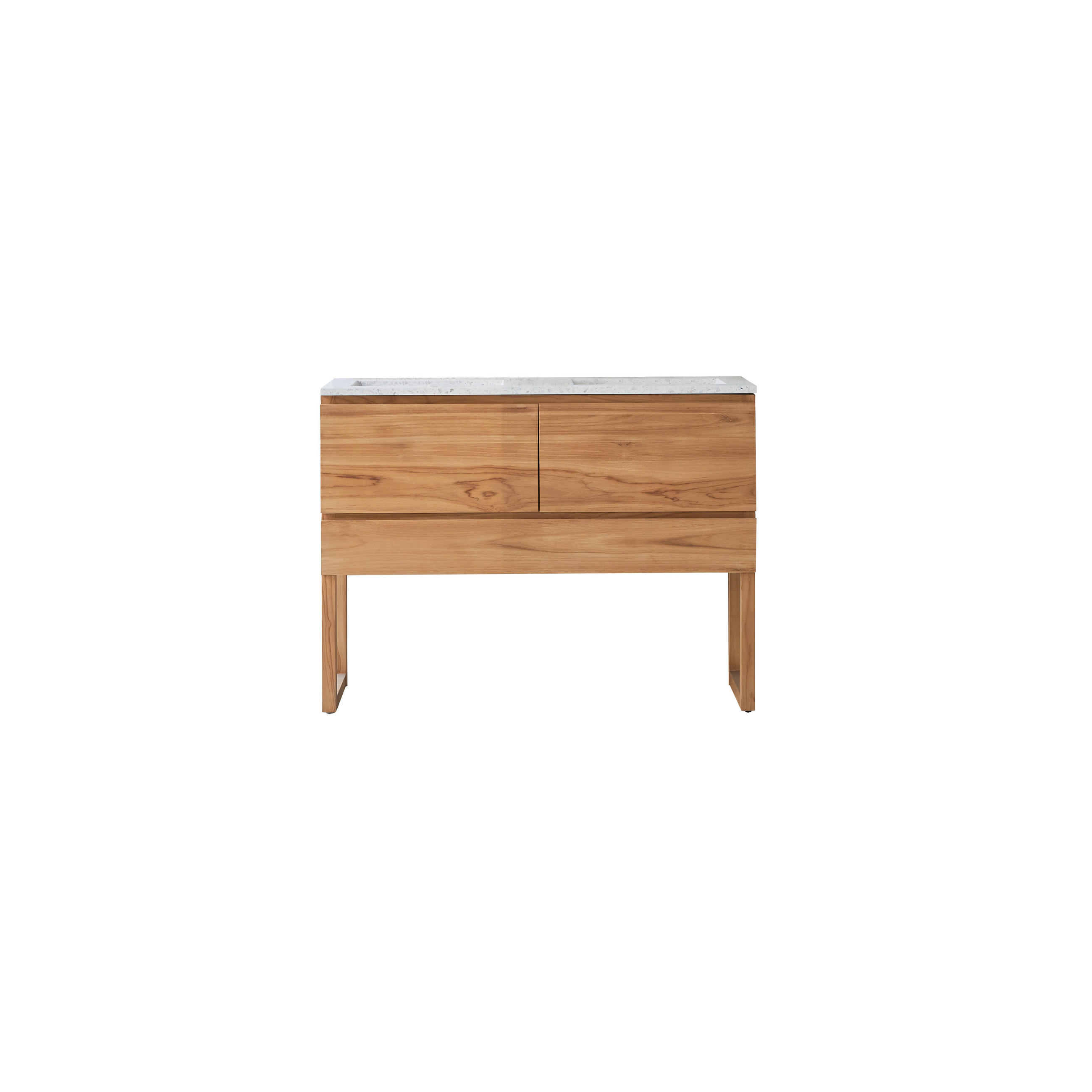 Tikamoon Badezimmermöbel Beige 120x90x46 cm