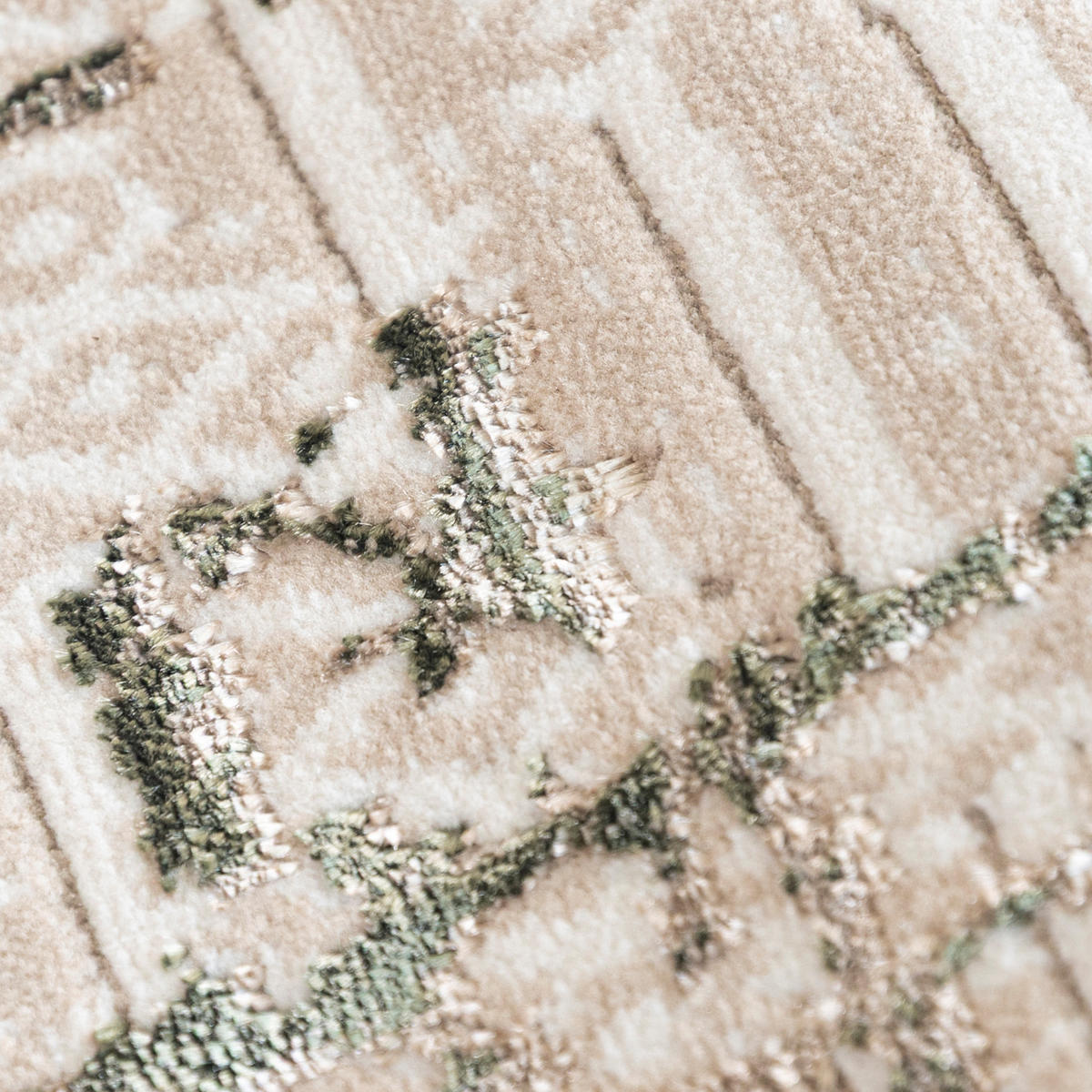 MAZOVIA TEPPICH NW01B - Beige, Ecru, Grau - 140 x 200 cm - Ecru/Beige, Textil (140/200cm) - Mazovia