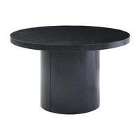 ESSTISCH ausziehbar - 4 bis 12 Personen - MDF - Schwarz - SIDRINA - Schwarz, Holz (240/120/76cm) - Vente-Unique