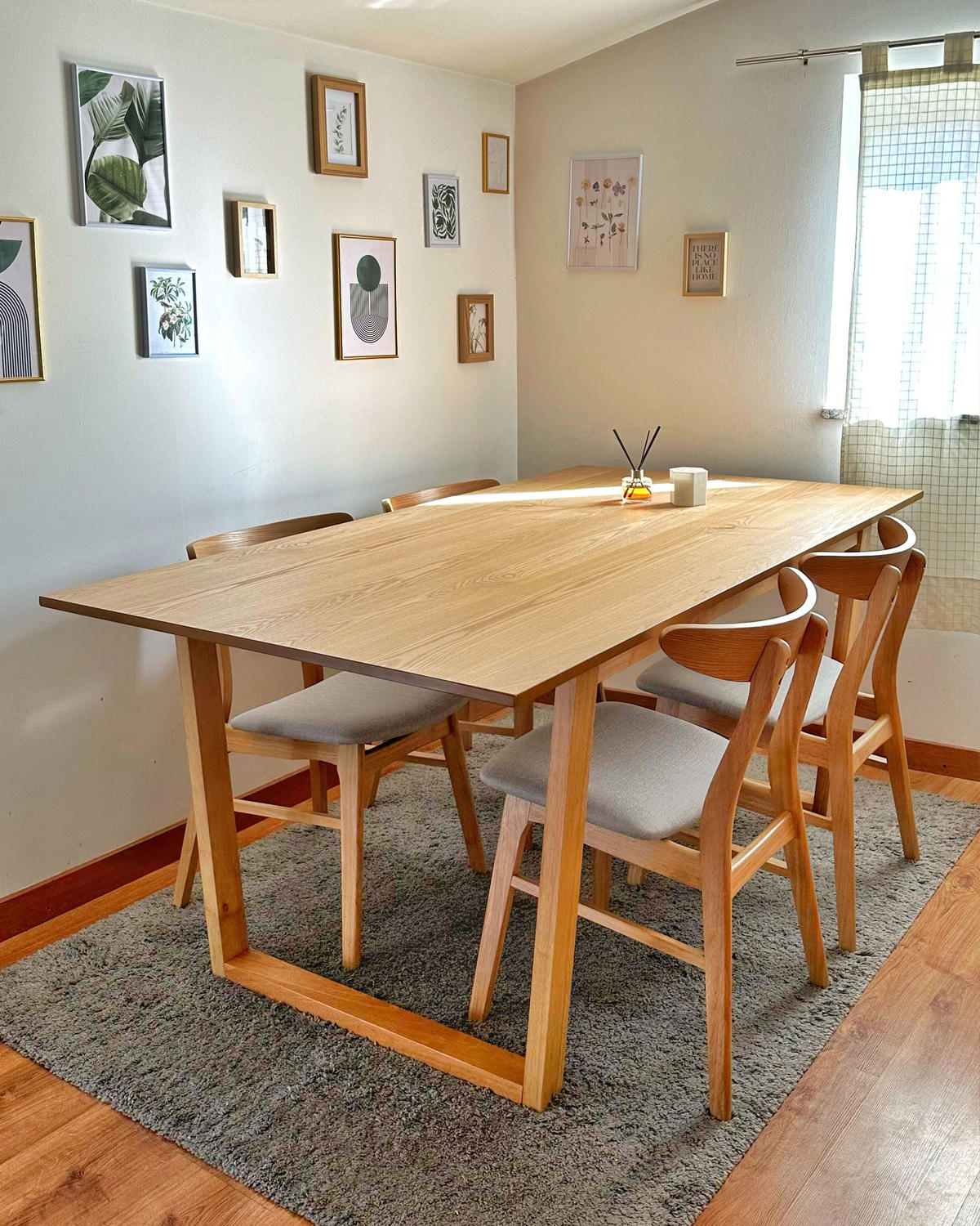 JÍDELNÍ STŮL Dřevo světle hnědý 180/95 cm Camden - světle hnědá, kompozitní dřevo (180/95/76cm) - Beliani
